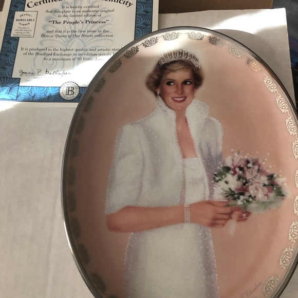 1997 Bradford Exchange Princess Diana plate - Picture 2 of 3